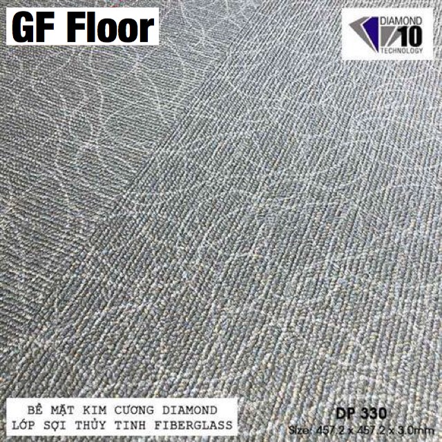 Sàn nhựa vân thảm cao cấp GF Floor mã DP330