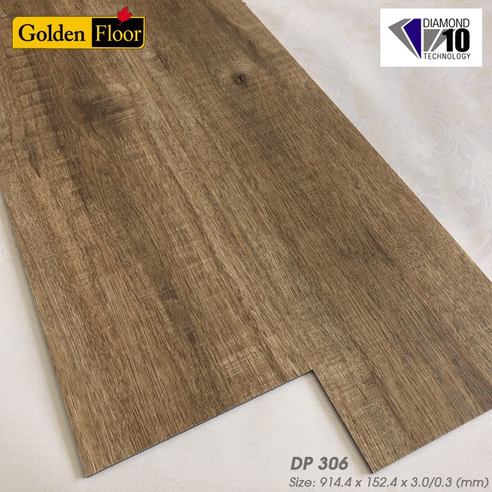 Sàn nhựa vân gỗ trải keo 3mm mã DP306