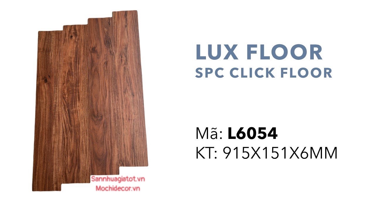 Sàn nhựa Hèm Khóa Lux Floor SPC 6mm mã L6054