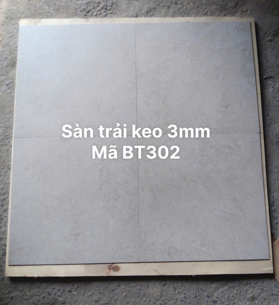 Sàn nhựa trải keo 3mm mã BT302