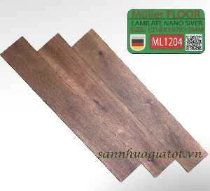 Sàn gỗ công nghiệp Đức Muller dày 12mm cốt xanh mã ML1204