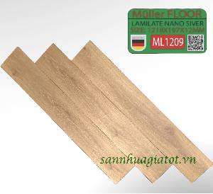 Sàn gỗ công nghiệp Đức Muller dày 12mm cốt xanh mã ML1209