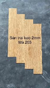 Sàn nhựa trải keo 2mm mã 203