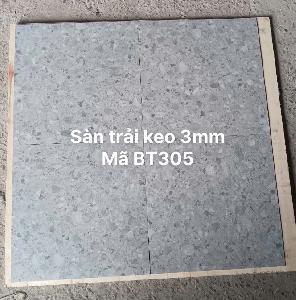 Sàn nhựa trải keo 3mm mã BT 305